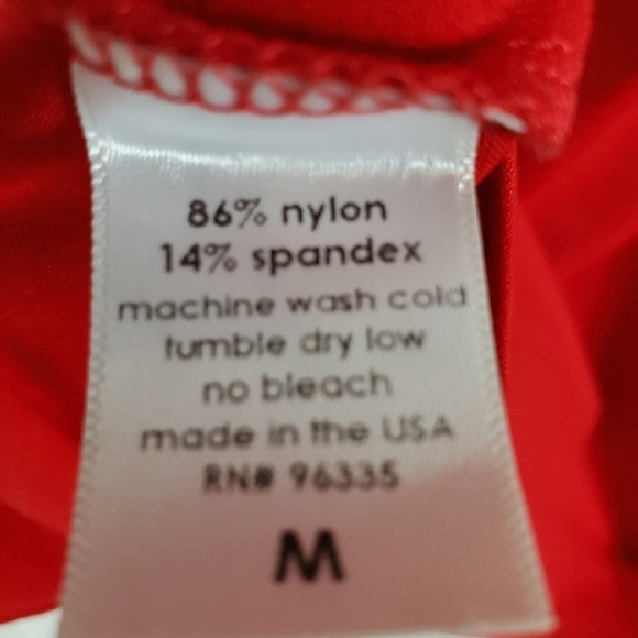 Susana MONACO RED LONG SLEEVE ASYMMETRICAL DRESS - Picture 11 of 11